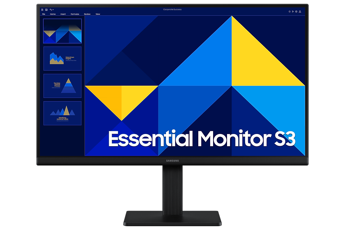 Samsung 22 inch Essential Monitor S3 S30GD front