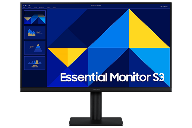 Samsung 22 inch Essential Monitor S3 S30GD front