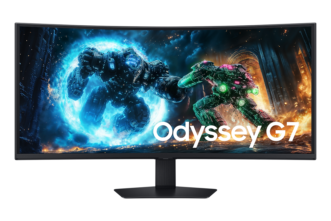 Samsung 40 inch Odyssey G7 G75F curved front