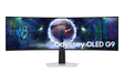 Samsung 49 inch Odyssey OLED G9 G93SD silver front