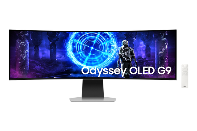 Samsung 49 inch Odyssey OLED G9 G95SD front