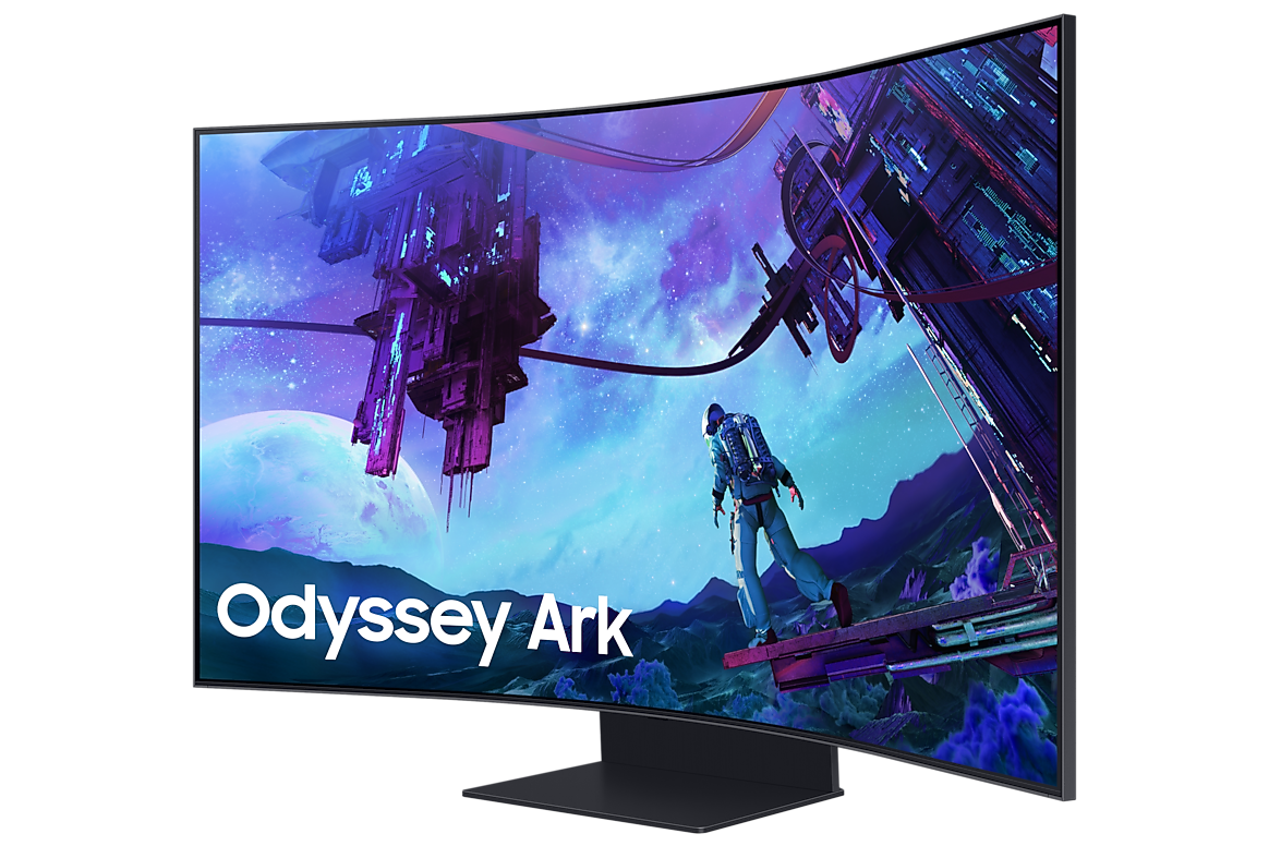 Samsung 55 inch Odyssey Ark 2nd Gen angle