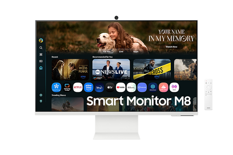 Samsung Smart Monitor M8 with SlimFit camera