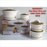 4pcs Insulated Hotpot