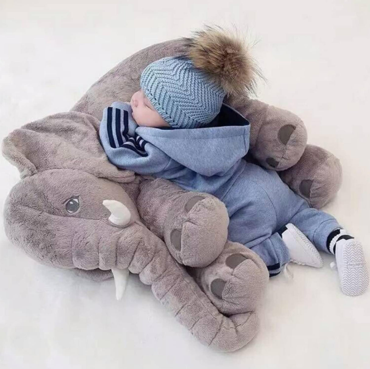 Plush Elephant kids pillow