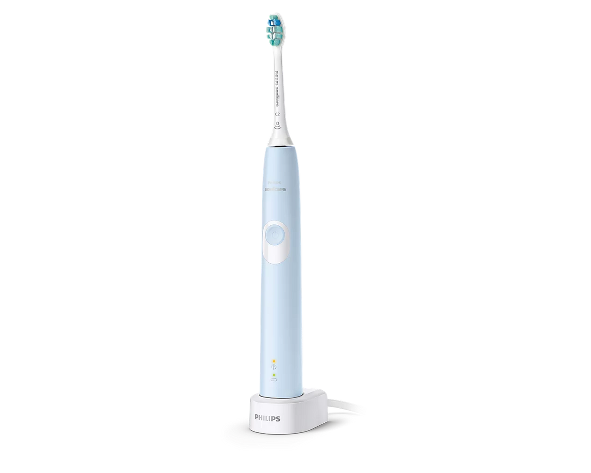 Philips Sonicare ProtectiveClean Electric Toothbrush - Pressure Sensor, BrushSync Technology, 3 Modes, Travel Case