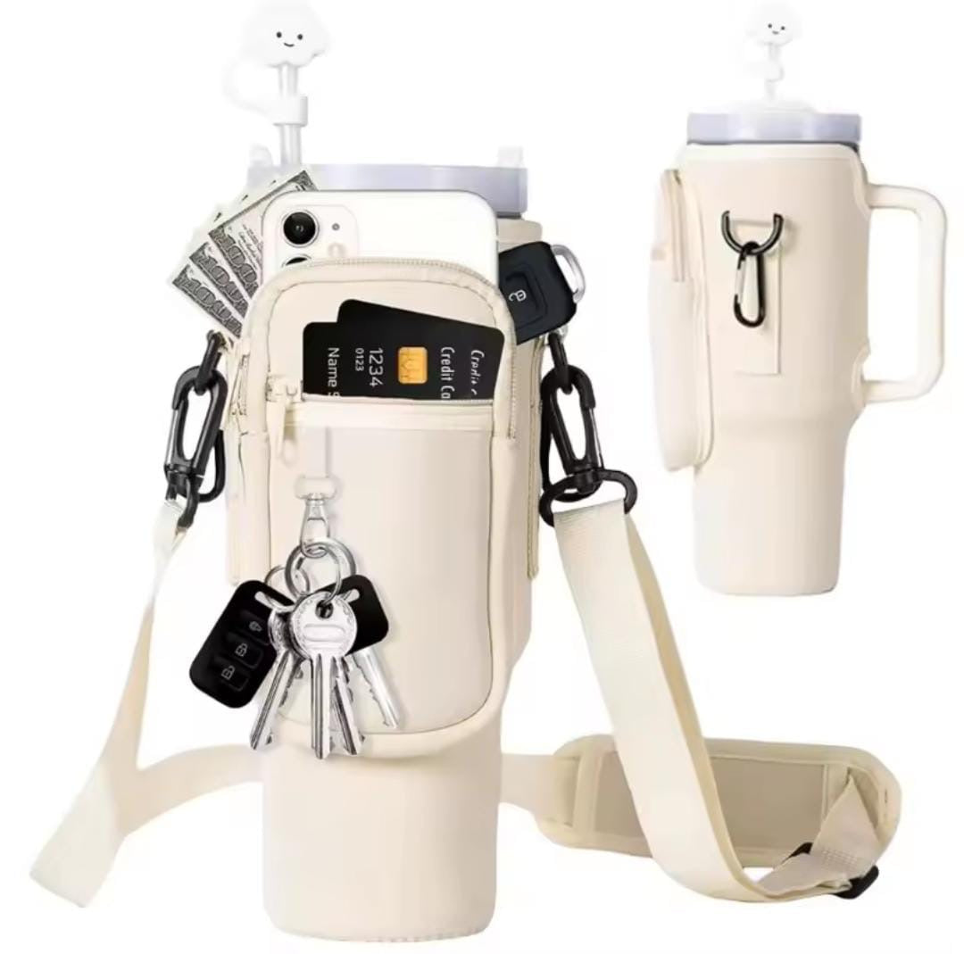 Stanley Quencher 40oz Bag, Pouch & Carrier – Stanley Cup Holder Bag for Travel, Gym & Daily Use