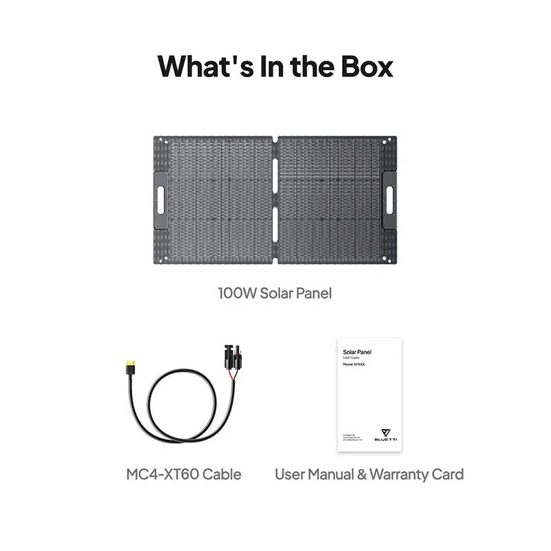 BLUETTI PV100 100W Portable Solar Panel Foldable Kenya