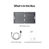 BLUETTI PV100 100W Portable Solar Panel Foldable Kenya