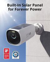 Eufy Security eufyCam 3 2-Cam Kit S330 – Wire-Free Solar Security Camera System with 4K & AI Detection