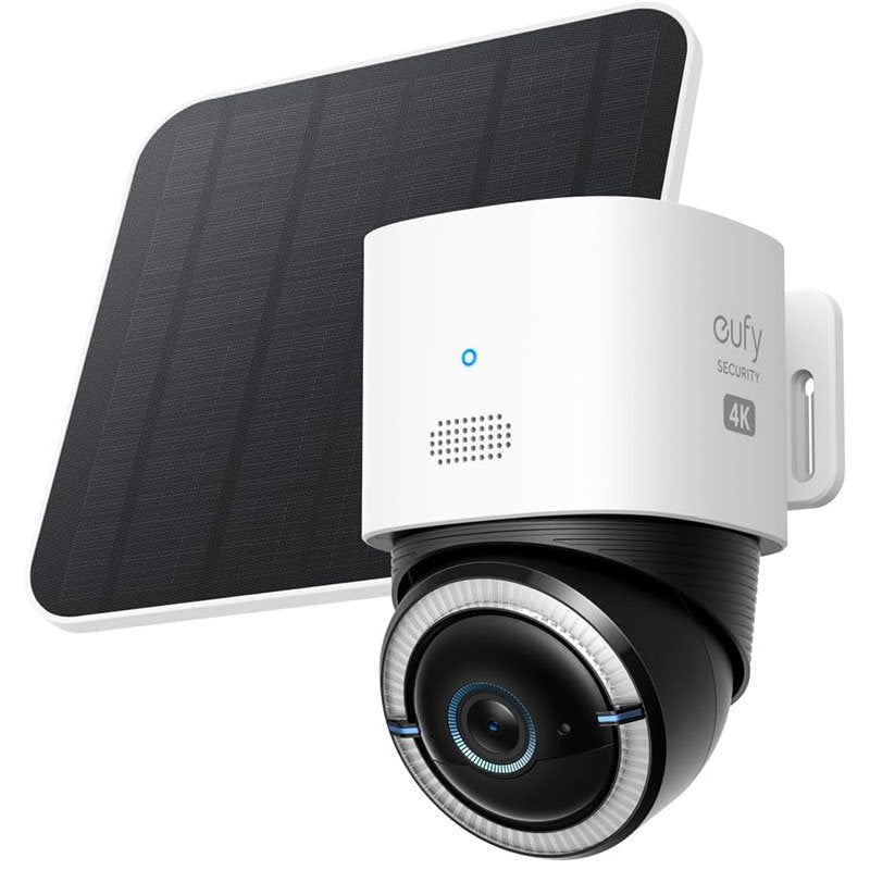 Eufy Security S330 4K UHD Outdoor 4G LTE Solar Security Camera – Wire-Free, No WiFi Needed
