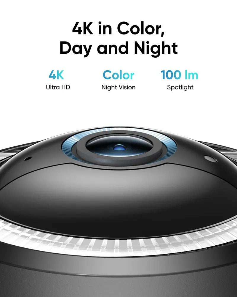Eufy Security S330 4K UHD Outdoor 4G LTE Solar Security Camera – Wire-Free, No WiFi Needed