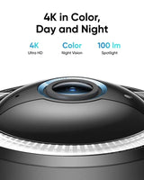 Eufy Security S330 4K UHD Outdoor 4G LTE Solar Security Camera – Wire-Free, No WiFi Needed