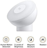 Xiaomi Mi Motion-Activated Night Light 2 – Smart Bluetooth, 360° Magnetic Base, 365-Day Battery, 2800K Warm Light