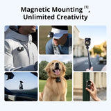 DJI Osmo Nano Standard Combo 128GB – 4K/60fps Action Camera, 1/1.3" CMOS, 200min Battery, 10-bit Colour