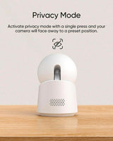 Eufy Indoor Cam C220 2K 360° Pan & Tilt Security Camera – AI Human Detection, Privacy Mode, No Monthly Fee