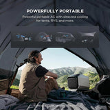 EcoFlow WAVE 2 Portable Air Conditioner & Heater – Installation-Free, 44dB Quiet, R290 Eco-Friendly, 4 Charging Methods