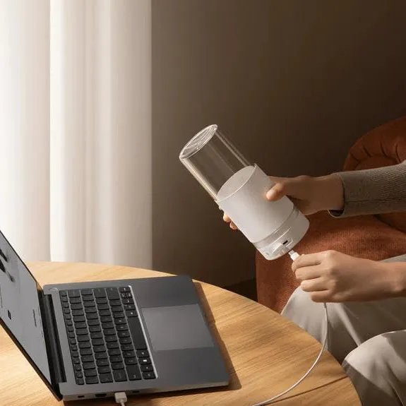 Xiaomi Portable Blender 300ml – 45W Rechargeable Personal Blender for Smoothies, Shakes & Baby Food