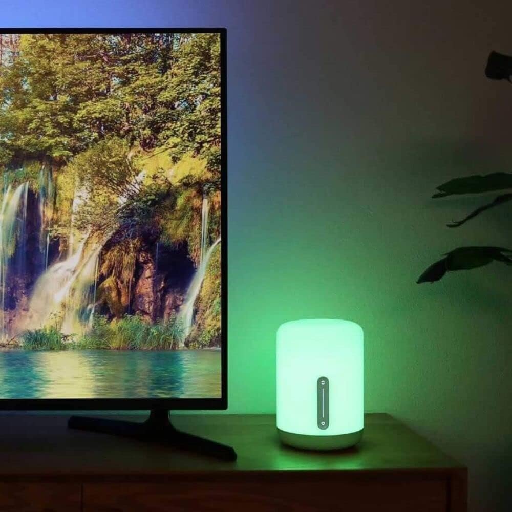 Xiaomi Mi Bedside Lamp 2 – 16 Million Colors, Smart App, Touch Control, Alexa & Google Assistant