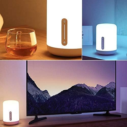 Xiaomi Mi Bedside Lamp 2 – 16 Million Colors, Smart App, Touch Control, Alexa & Google Assistant