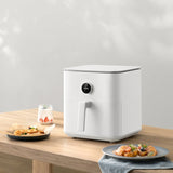 Xiaomi Air Fryer Essential 6L, Smart Air Fryer with App Control, OLED Touch Display, 360° Hot Air Circulation, Non-Stick Dishwasher Safe Basket, Low Noise, Auto Shut-Off, 40°C–200°C, UK Plug, Cooks for 5–6 People