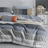 100% King Size Bedding Set Bedsheet and Quilt cover– Duvet Cover 259x220cm, Flat Sheet 279x289cm & 2 Pillowcases