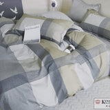 100% King Size Bedding Set Bedsheet and Quilt cover– Duvet Cover 259x220cm, Flat Sheet 279x289cm & 2 Pillowcases