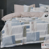 100% King Size Bedding Set Bedsheet and Quilt cover– Duvet Cover 259x220cm, Flat Sheet 279x289cm & 2 Pillowcases