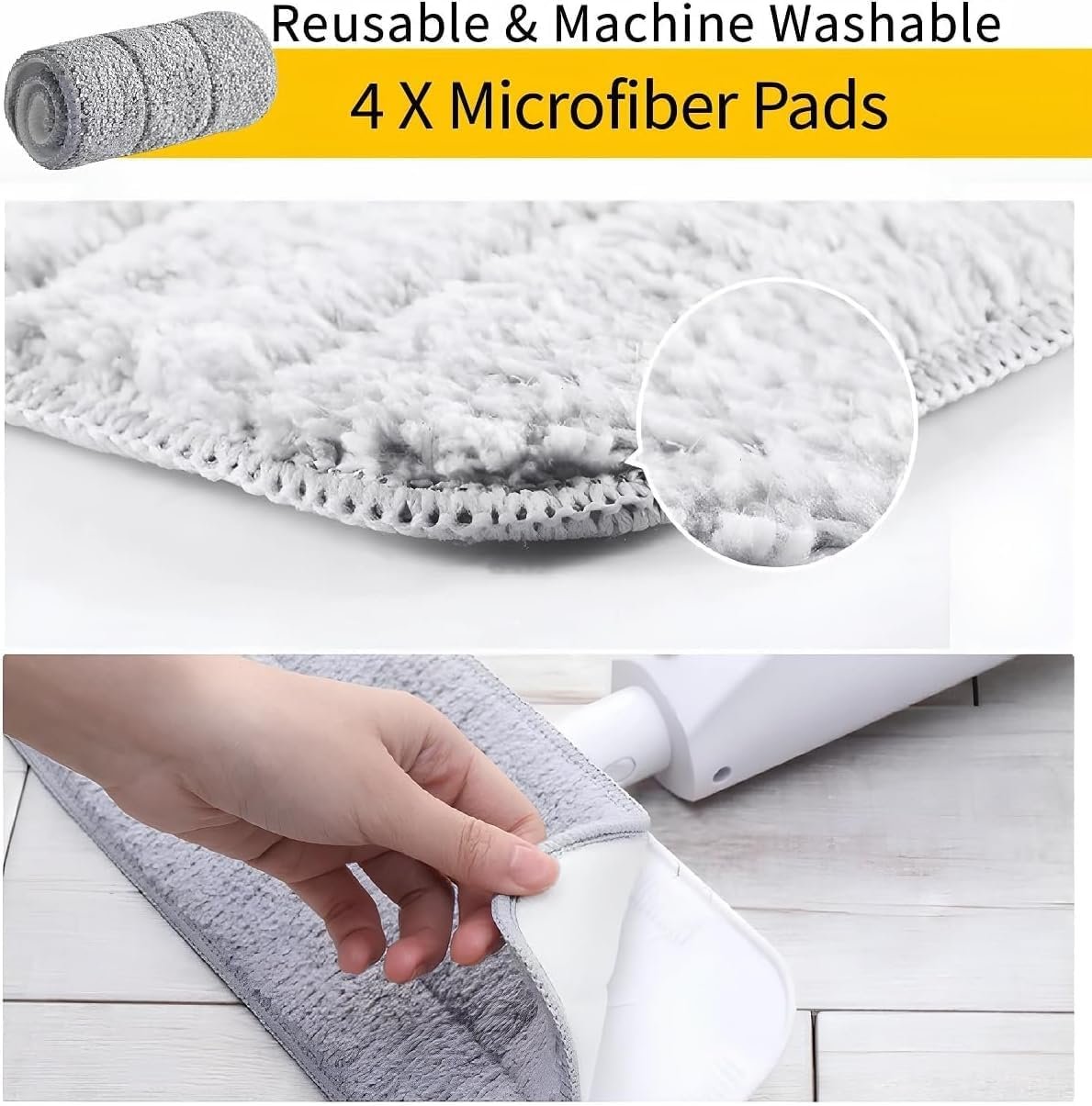 Deerma Spray Mop & Water Mop Kenya | Lightweight Spray Floor Mop, 360° Rotating Mop Head, Fine Mist Spray, Carbon Fiber Mop Cloth, Detachable Water Tank, Wireless Floor Cleaner Kenya