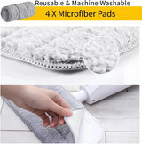Deerma Spray Mop & Water Mop Kenya | Lightweight Spray Floor Mop, 360° Rotating Mop Head, Fine Mist Spray, Carbon Fiber Mop Cloth, Detachable Water Tank, Wireless Floor Cleaner Kenya