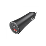 Xiaomi 37W Dual Port Car Charger Kenya | 27W Fast Charging Car Charger, Dual USB High Speed Car Phone Charger, LED Ring Indicator, Compatible All Phones, Xiaomi Car Charger Kenya