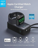 Anker MagGo Power Bank 10000mAh 30W | Built-In USB-C Cable & Apple Watch Charger