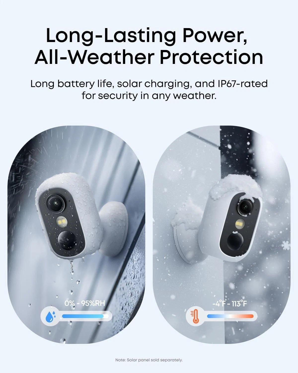 Eufy eufyCam C35 Wireless Security Camera | Indoor & Outdoor IP67 Color Night Vision Camera with AI Detection & Local Storage