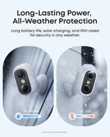 Eufy eufyCam C35 Wireless Security Camera | Indoor & Outdoor IP67 Color Night Vision Camera with AI Detection & Local Storage