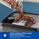 Philips 3300 Series Fully Automatic Coffee Machine | LatteGo, SilentBrew & Coloured Touch Display