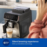Philips 3300 Series Fully Automatic Coffee Machine | LatteGo, SilentBrew & Coloured Touch Display