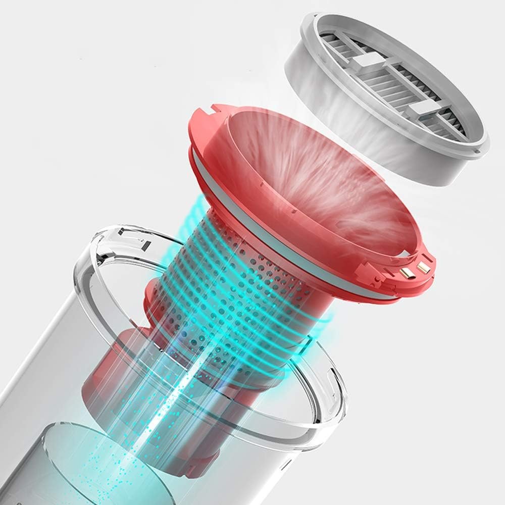 Deerma Handheld Vacuum Cleaner – Lightweight Cordless Rechargeable Hand Vac & Stick Hoover for Home, Car & Pet Hair Cleaning