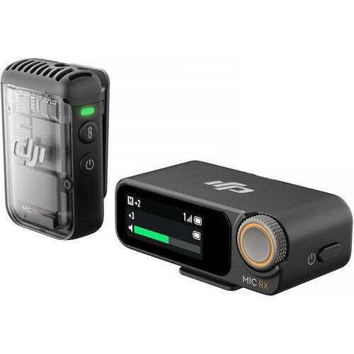 DJI Mic Mini 2 Wireless Microphone – Compact Lavalier Mic System, Noise Cancellation, Long Battery (1 TX + 1 RX)