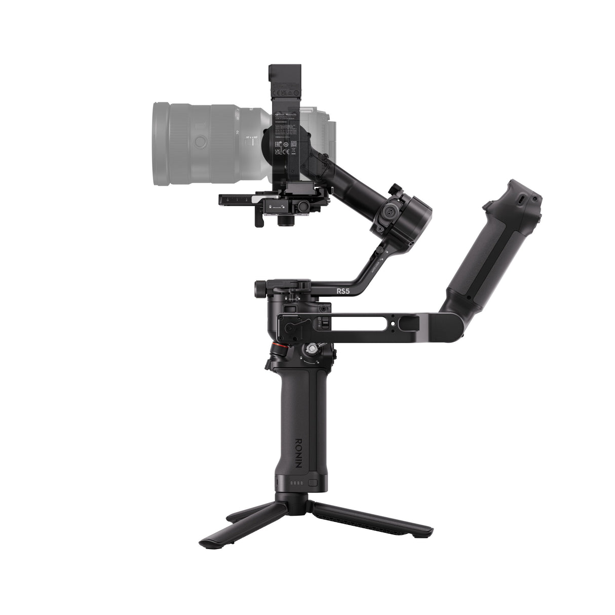 DJI RS 5 Combo Gimbal Stabiliser – 3kg Payload, 5th-Gen Stabilisation, Intelligent Tracking Module, 14Hr Battery
