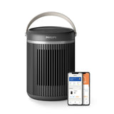 Philips 3000 Series Ceramic Fan Heater 2000W - Rapid 2-Second Heating, Whisper Quiet, EcoAI Energy Saving, 5 Modes