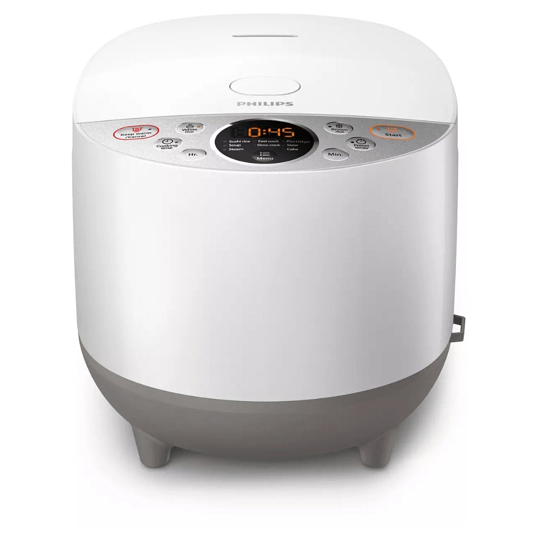 Philips Digital Rice Cooker 1.8L - Smart 3D Heating, 10 Cooking Menus, Keep Warm, Digital Display, Detachable Inner Lid