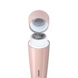 Philips 5000 Series Facial Hair Remover - For Upper Lip Chin & Cheeks, Built-In Mirror & LED Light, Self-Sharpening