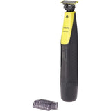 Philips OneBlade Hybrid Shaver & Trimmer - Shave Trim & Create Lines, 2 Click-On Stubble Combs, Rechargeable Wet & Dry