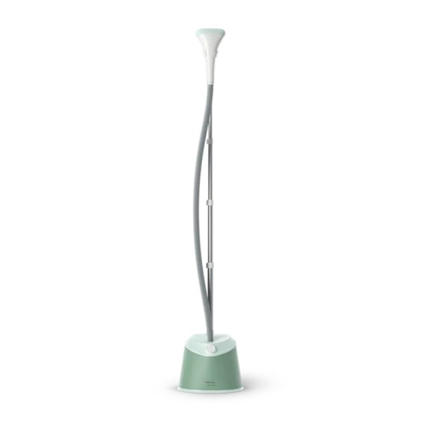 Philips 1000 Series Stand Garment Steamer - 1.8L Detachable Tank, 32g/min Steam, Adjustable Pole, Heat Glove Included