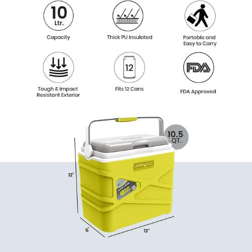 Pinnacle Pasco Cooler Box – Insulated Ice Box (10L & 30L)