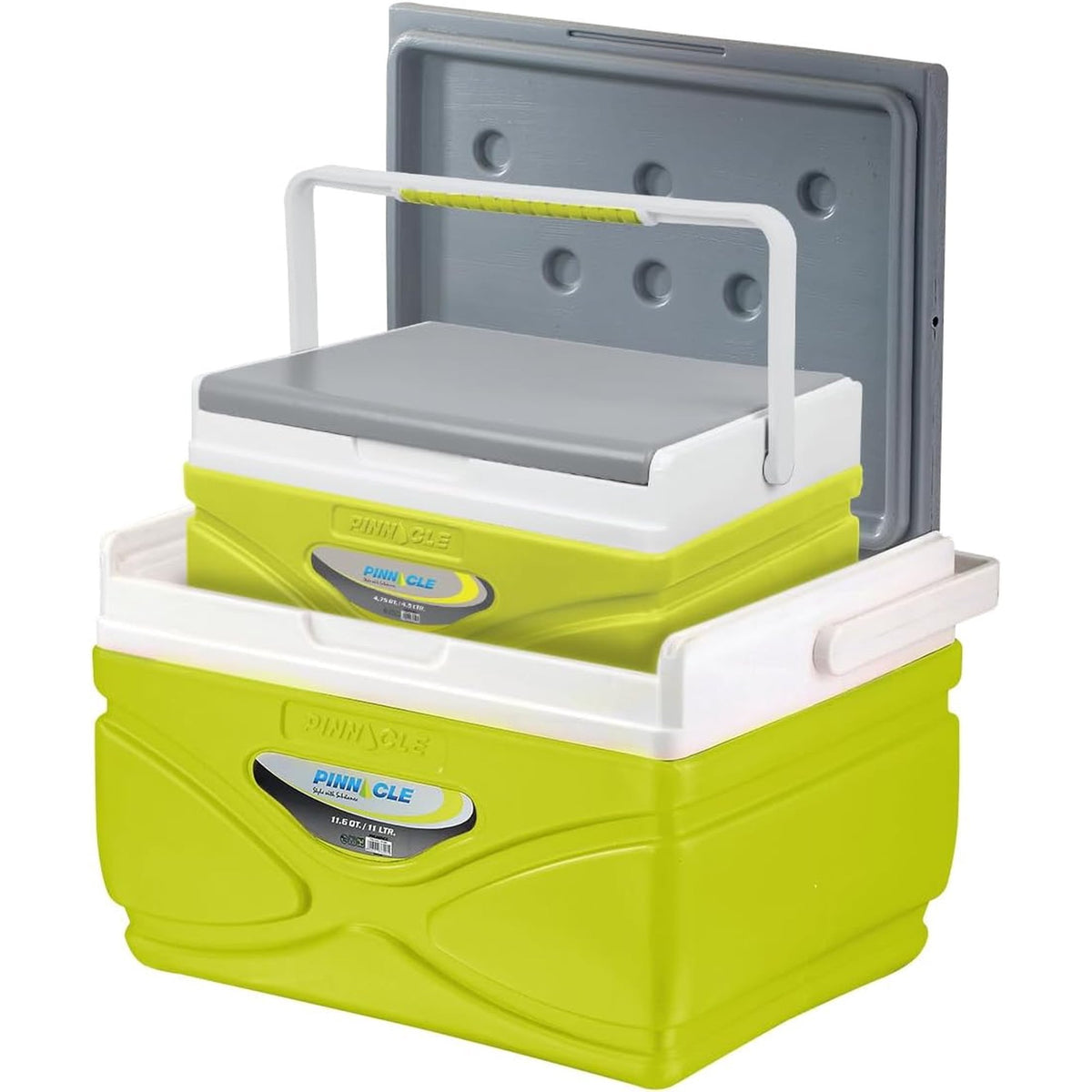Cooler Set: Pinnacle Compact Cooler Box 10L and Ice Bricks Set of 2