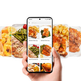 Xiaomi Smart Double Stack Air Fryer 12L – Large Capacity Dual-Basket Air Fryer, 2800W High-Power Rapid 360° Hot Air Cooking, 14 Preset Modes, HD Touch Display, App & Schedule