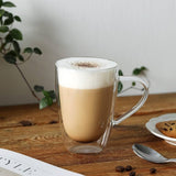 Double Walled Borosilicate Glass Coffee Mugs Set of 2 Kenya