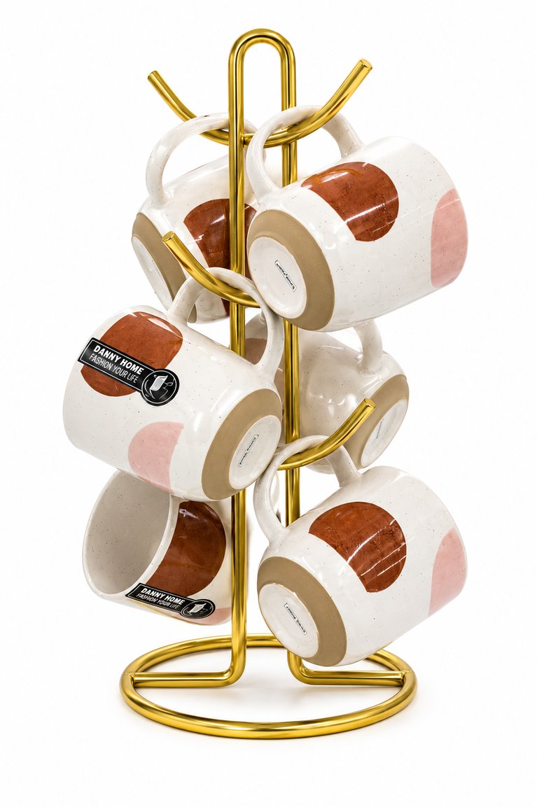 Danny Home porcelain mugs on a kitchen surface