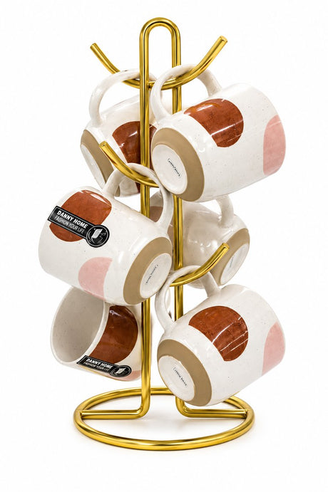Danny Home porcelain mugs on a kitchen surface